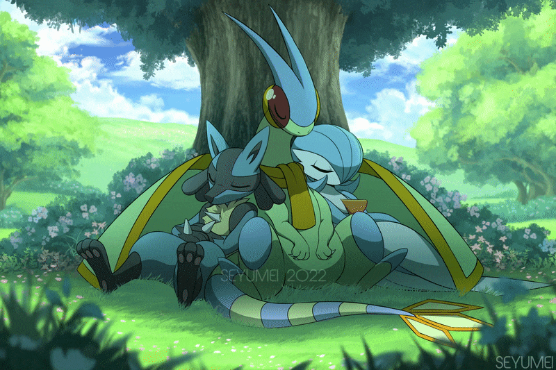 Animation commission for Tsuriadragon
