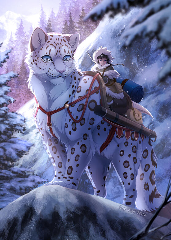 Illustration for the Big Cat Zine