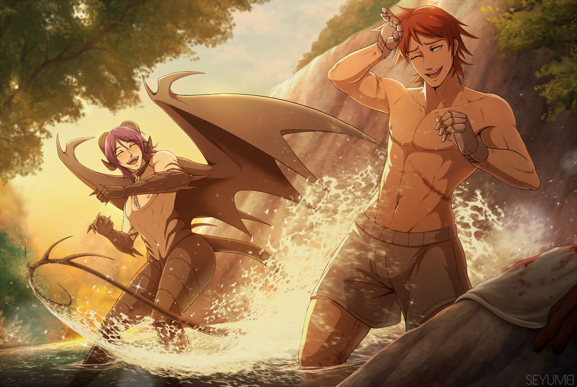 Illustrated scene from The Incubus Prince