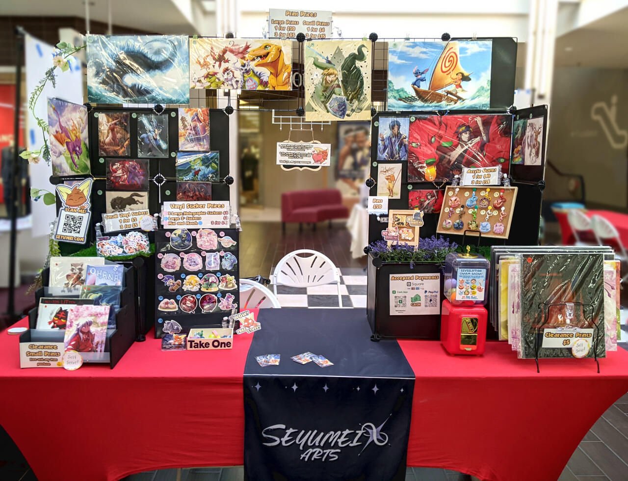 8 ft Table at Couvecon 2025
